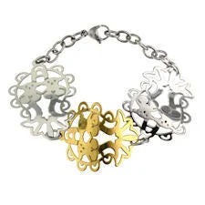 Bears Stainless Steel Gold PVD Coated Bracelet / BRK0001