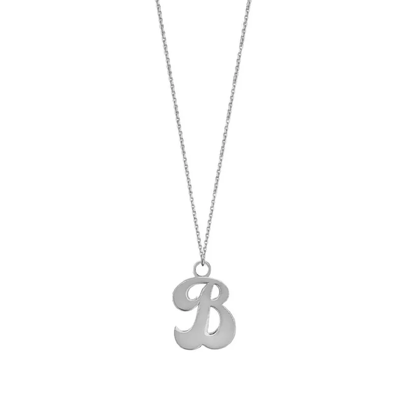 Cursive Initial Necklace