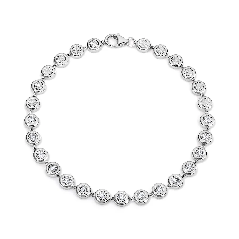 Diamond By The Yard Illusion Bracelet