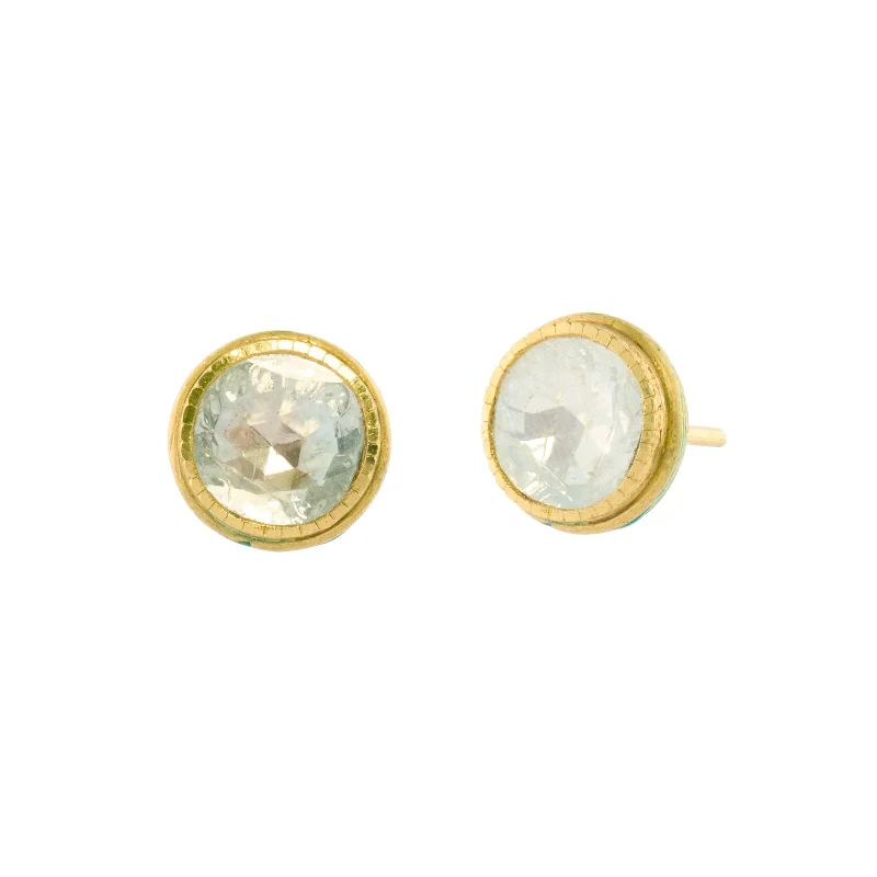 Kundan Stud Diamond Earrings