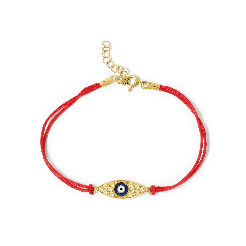 Stainless Steel CZ Stone Evil Eye Bracelet / DIS0040