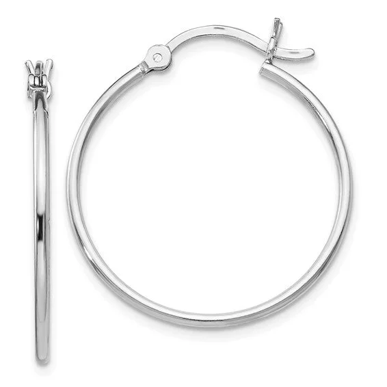 Silver Hoop Earring