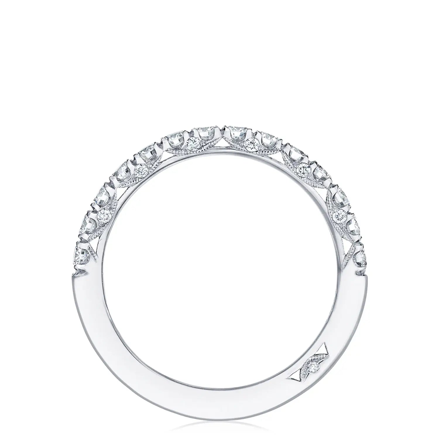 Tacori Petite Crescent French Pave 2.5mm Band