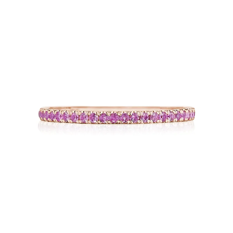 18k Rose Gold / Pink Sapphire