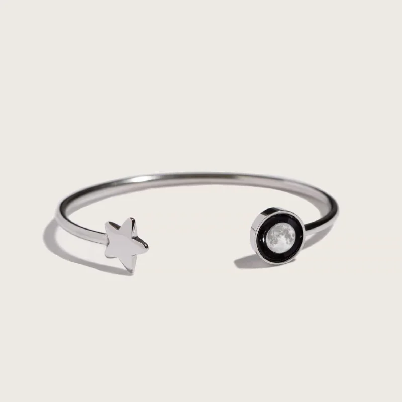 Crépuscule Cuff in Stainless Steel