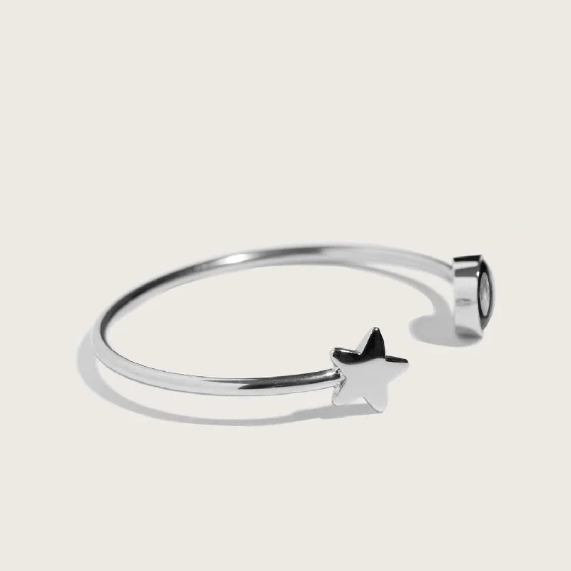 Crépuscule Cuff in Stainless Steel