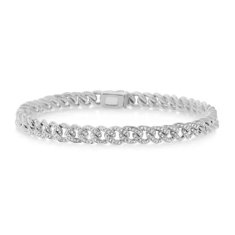 Pavé Cuban Link Bracelet