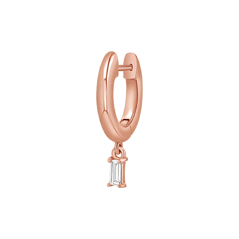 14K Rose Gold / Single