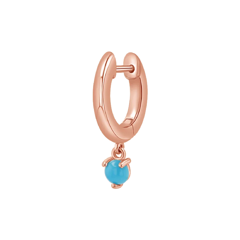 14K Rose Gold / Single