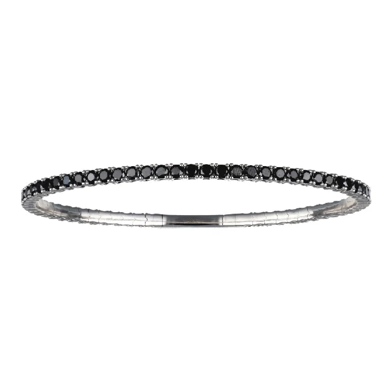 Black Diamond Bangle (Black Diamond 4.39 cts.)