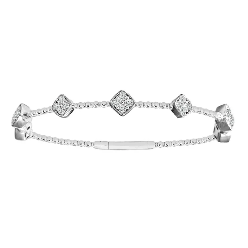 White Diamond Bangle (White Diamond 0.63 cts.)