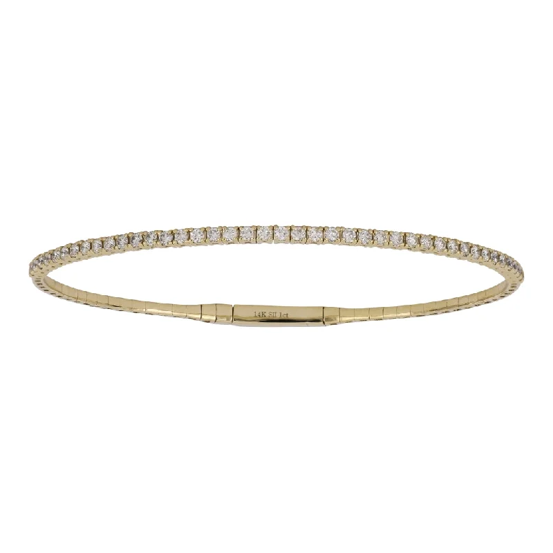 White Diamond Bangle (White Diamond 1 cts.)