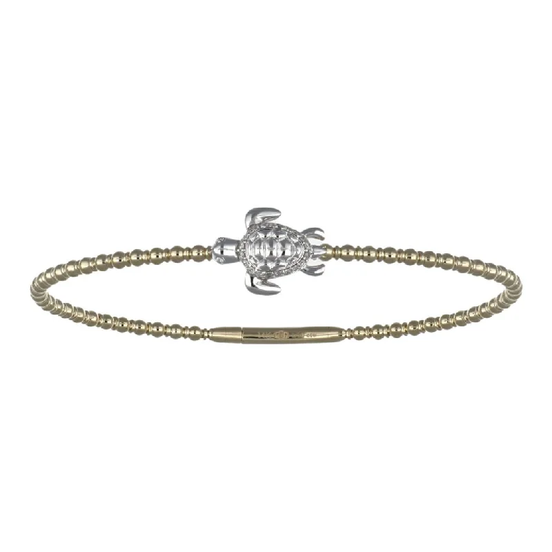 White Diamond Flexible Bangle (White Diamond 0.1 cts.)