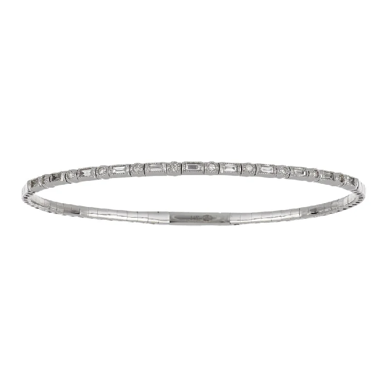 White Diamond Bangle (White Diamond 0.38 cts.)