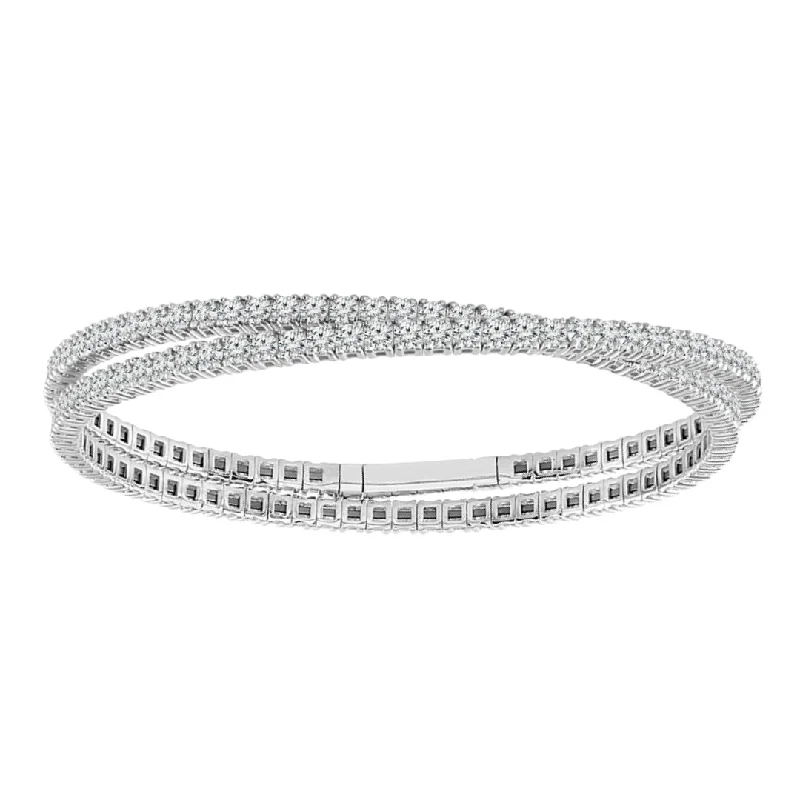 White Diamond Bangle (White Diamond 6.5 cts.(White Diamond 6.5 cts.)