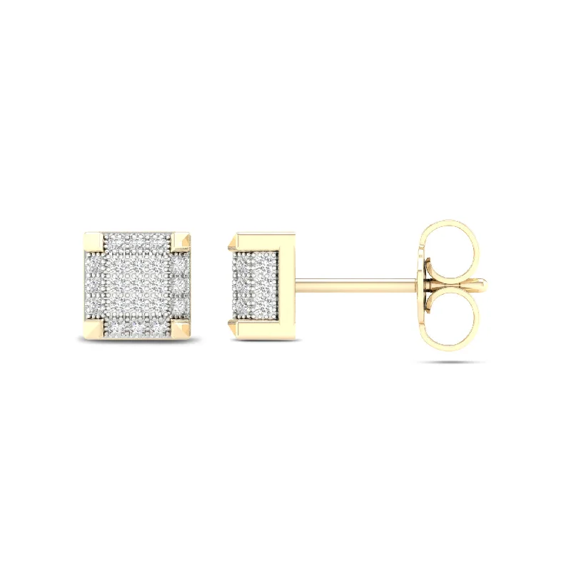 10K 0.20CT  Diamond  Earring