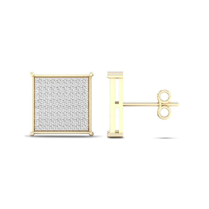 10K 0.40CT  Diamond  Earring