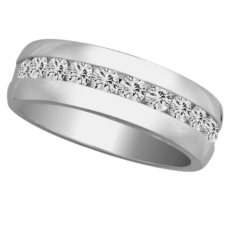 14K  1.03CT  Diamond MENS  BAND