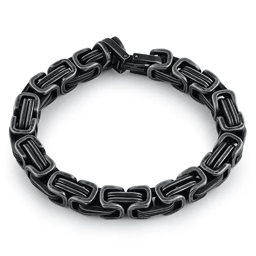 Black Stainless Steel Bracelet