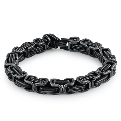 Black Stainless Steel Bracelet