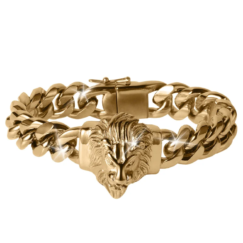 Golden Lionheart Bracelet